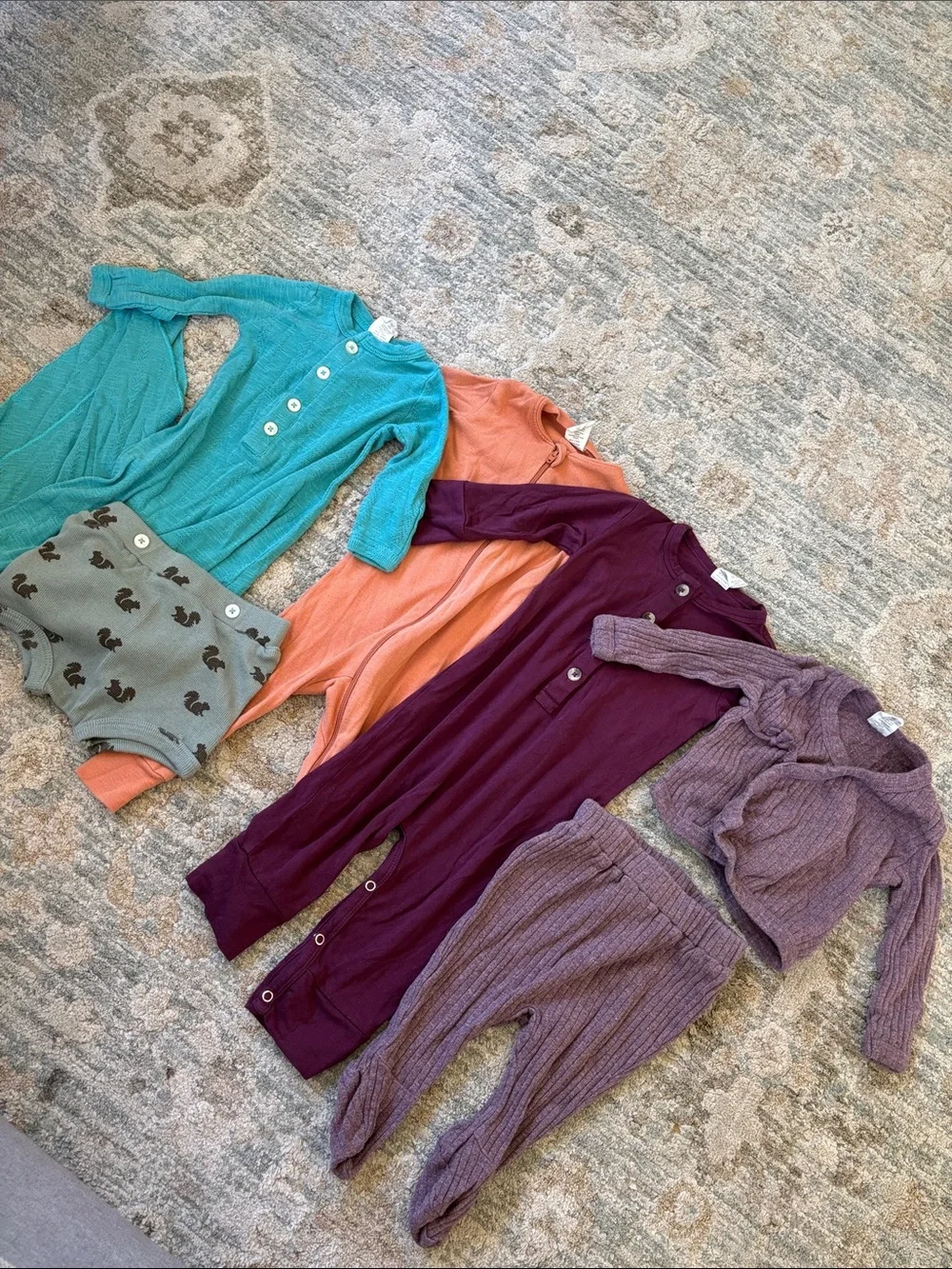 Kate Quinn Organic Cotton & Bamboo Bundle | 5 Items | Sizes 0-3M & 3-6M